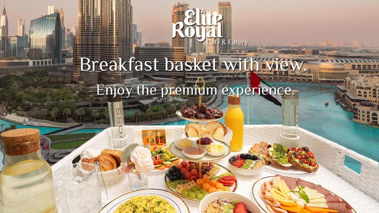 Elite Royal Apartment - Full Burj Khalifa And Fountain View - The Royal 두바이 외부 사진
